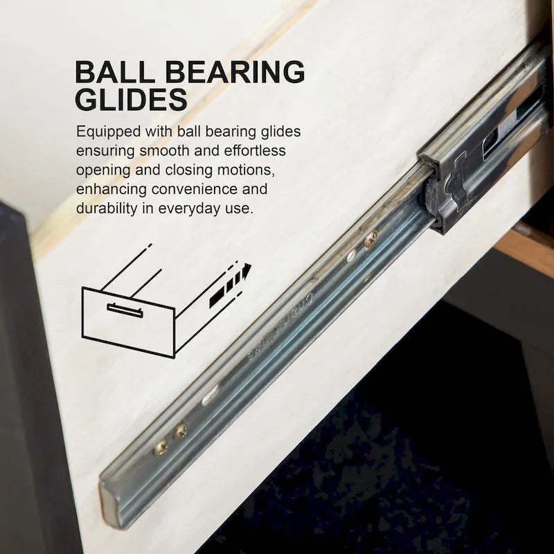 Furniture of America Addeso Modern Solid Wood 5-Drawer Chest