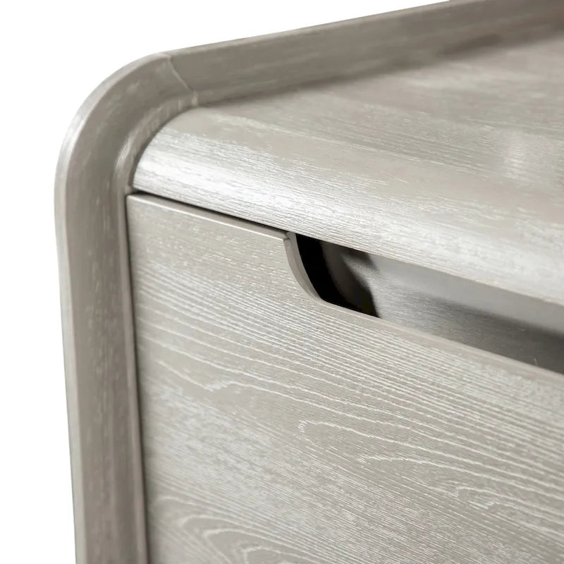 Furniture of America Addeso Modern Solid Wood 5-Drawer Chest