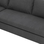 116 Chenille U-Shaped Modular Sectional Sofa, 8-Seater