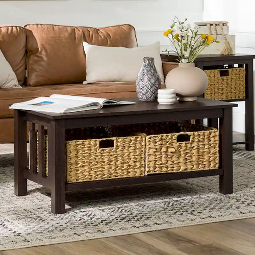  Designs 40-Inch Mission Style Coffee Table