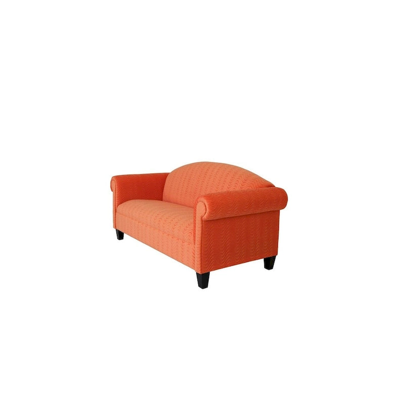 Traditional 3 Seater Sofa Velvet Solid Wood Frame Upholstered