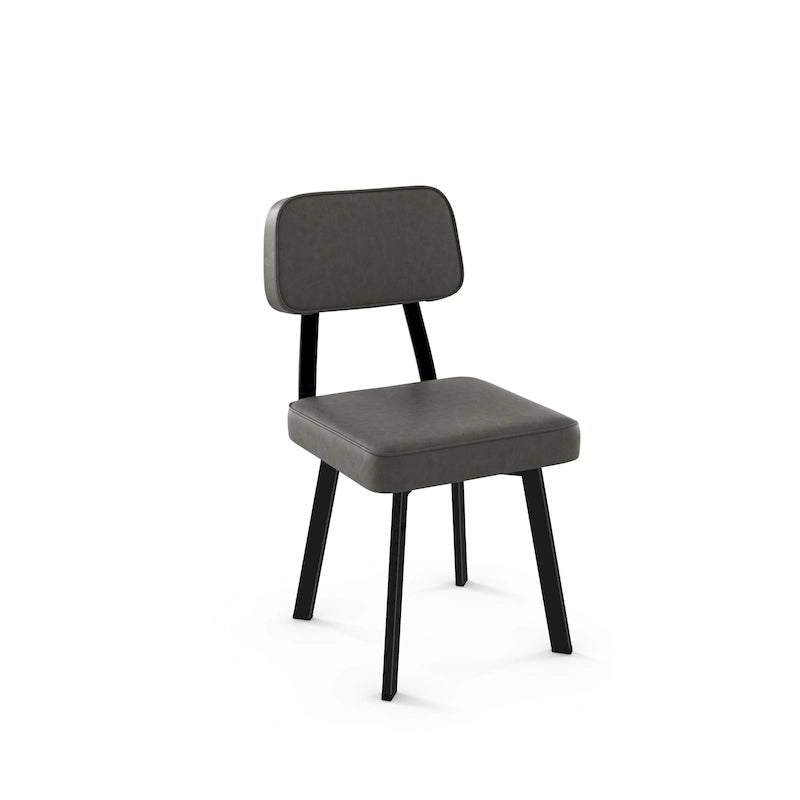 Amisco Clarkson Upholstered Dining Chair with Metal Legs