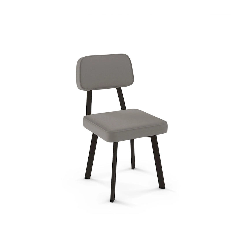 Amisco Clarkson Upholstered Dining Chair with Metal Legs
