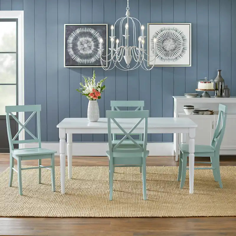 Simple Living 5-piece Albury Cross Back Dining Set