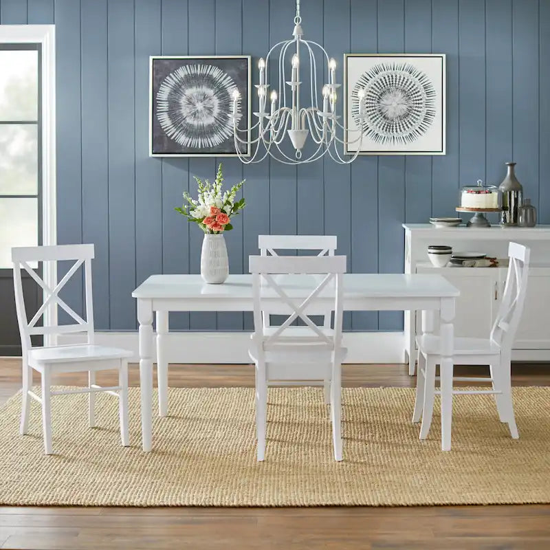 Simple Living 5-piece Albury Cross Back Dining Set