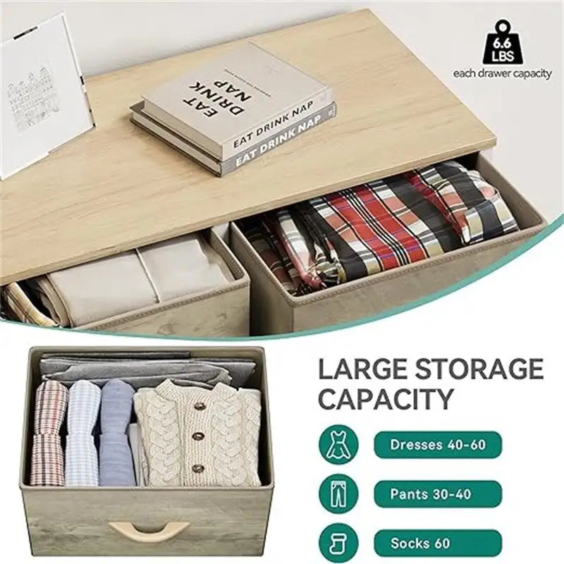 Wide Chest of Drawers