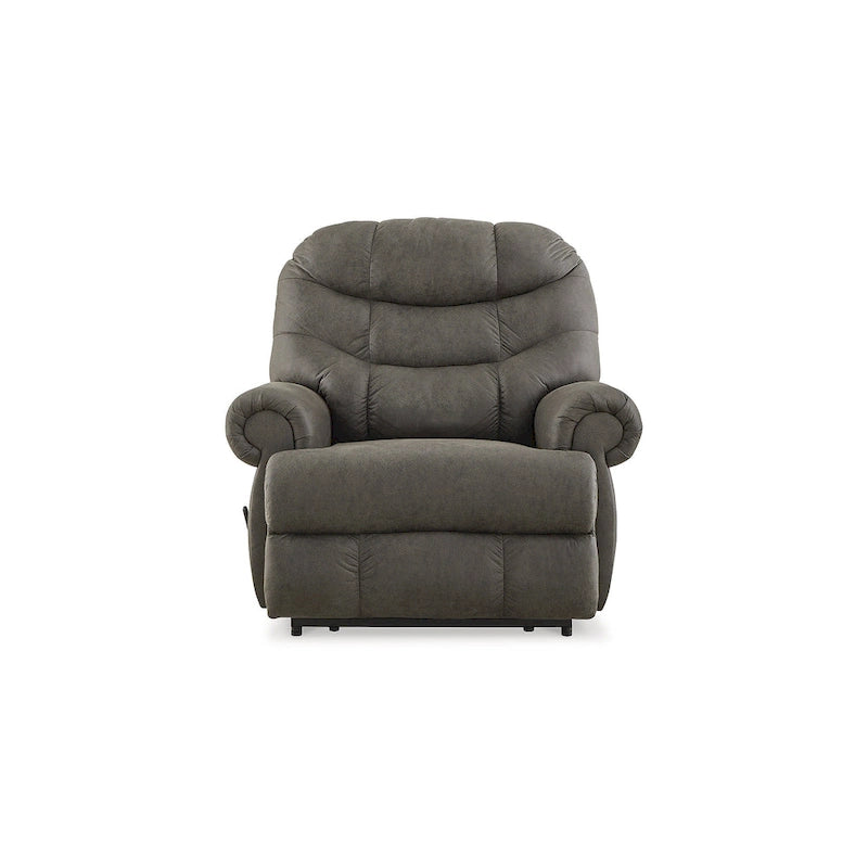 Signature Design by Ashley Camera Time Gunmetal Recliner