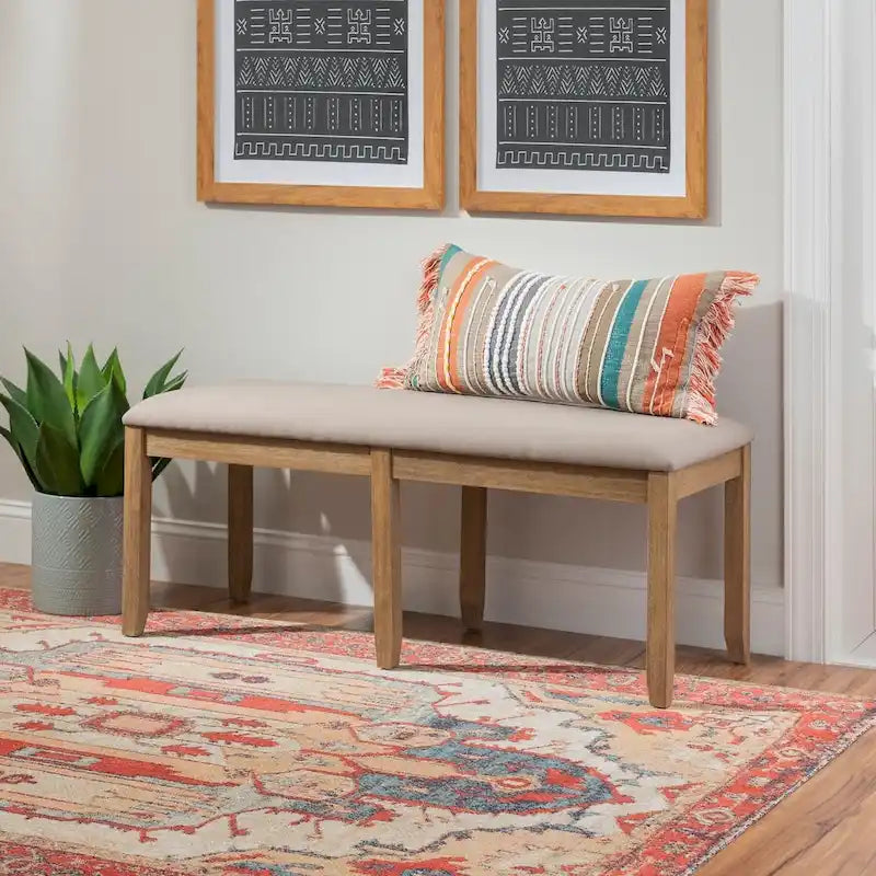 Jepson Boho Backless Dining Bench