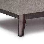 WYNDENHALL Ethan 34 inch Wide Mid Century Modern Rectangle Table Ottoman