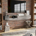  Contemporary 63-inch 1-Shelf Floating TV Console with Drawer and Lift-top Storage by 