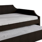 Elegance Linen Upholstered Twin Size Daybed with Trundle