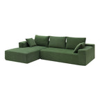 109*68 Modular Sectional Living Room Sofa Set, Modern Minimalist Style Couch, Upholstered Sleeper Sofa f