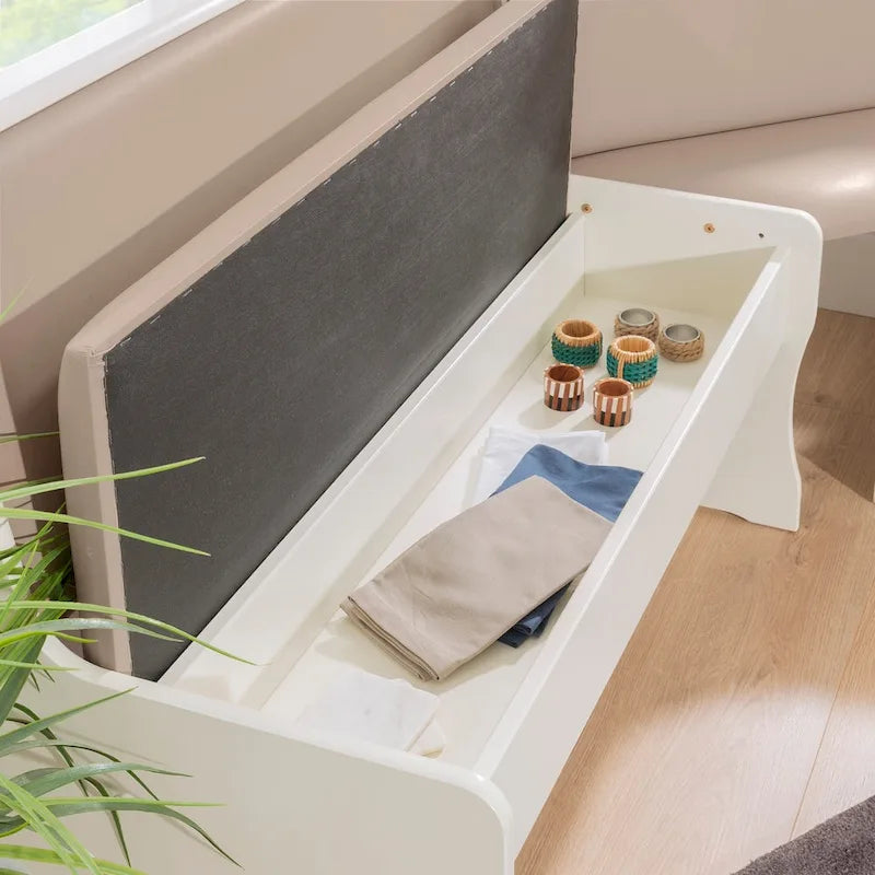 Sedley Farmhouse Nook Dining Set with Storage