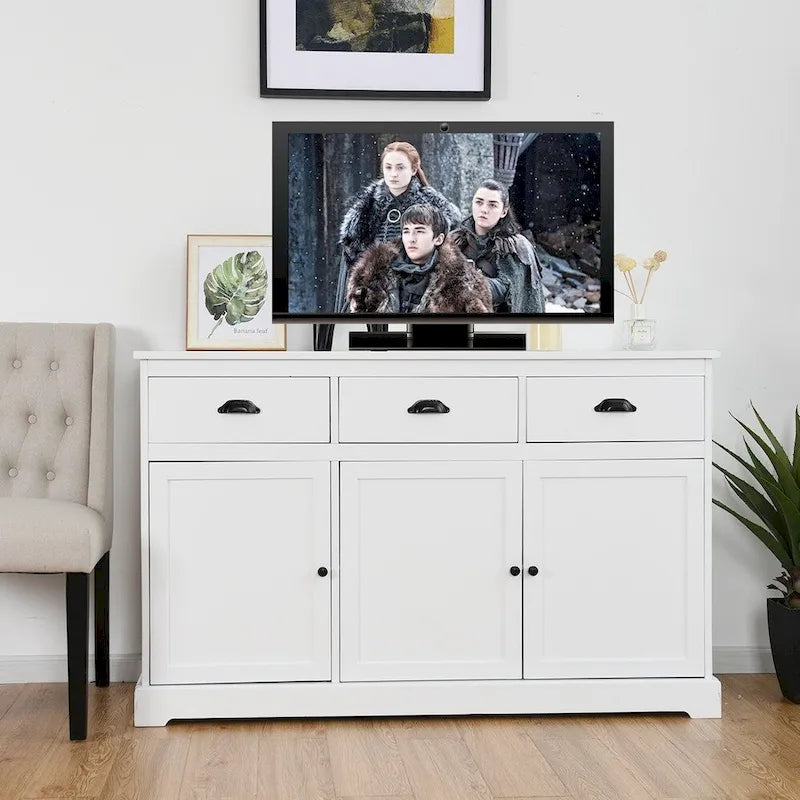 Multifunctional Wooden Buffet Sideboard Console Storage Cabinet