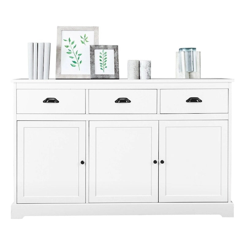 Multifunctional Wooden Buffet Sideboard Console Storage Cabinet