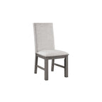 Ferrara Gray Rustic Modern Fabric Dining Room Set