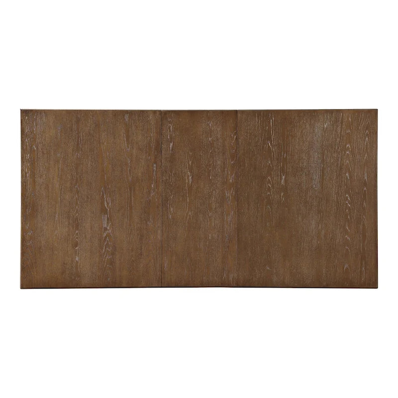 Furniture of America Agio Transitional Brown 84-inch Expandable Dining Table